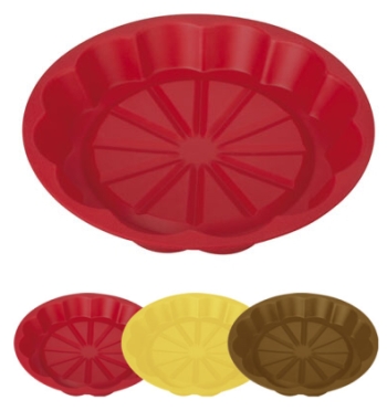 Forma silicon Na koláč Dortík 22cm COLOR